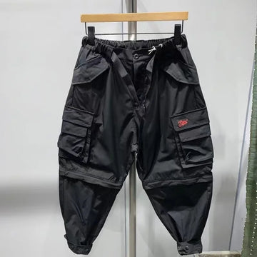 Riolio American Sle Men's Outdoor Work Pants Multiple kets Cuffed Loose Sports Casual Trousers Harlan Long Pants
